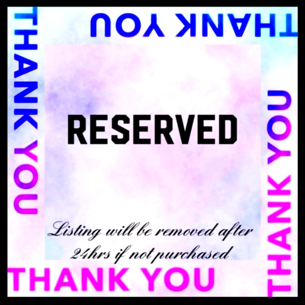 Reserved for Magaly Saenz